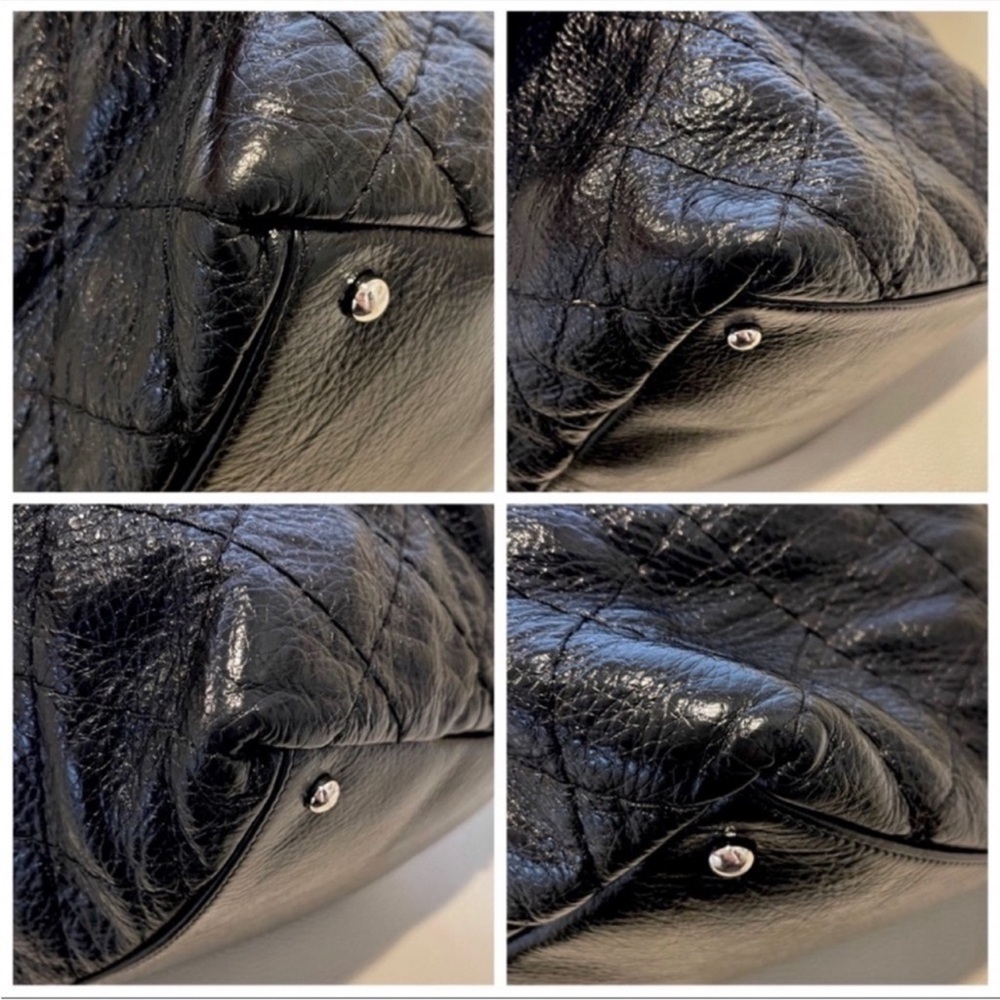 Chic Black Chanel Leather Women's‎ Bag - Picture 5 of 9